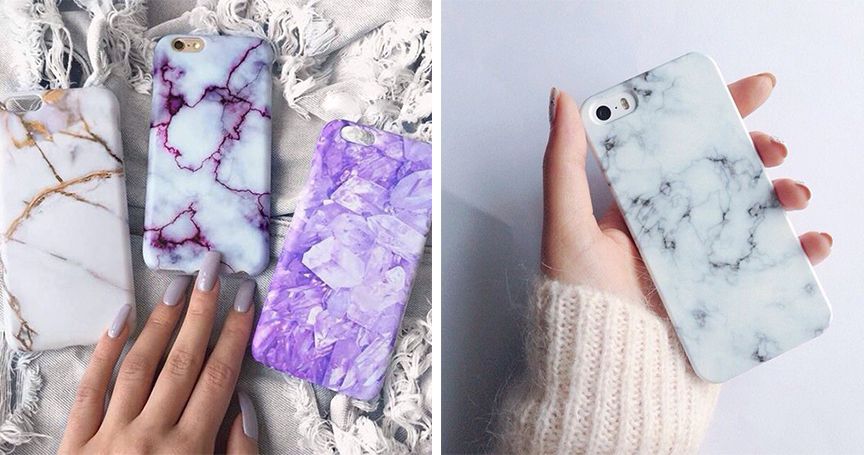 LACK Phone Cases For iPhone 6 Case Marble Stone image