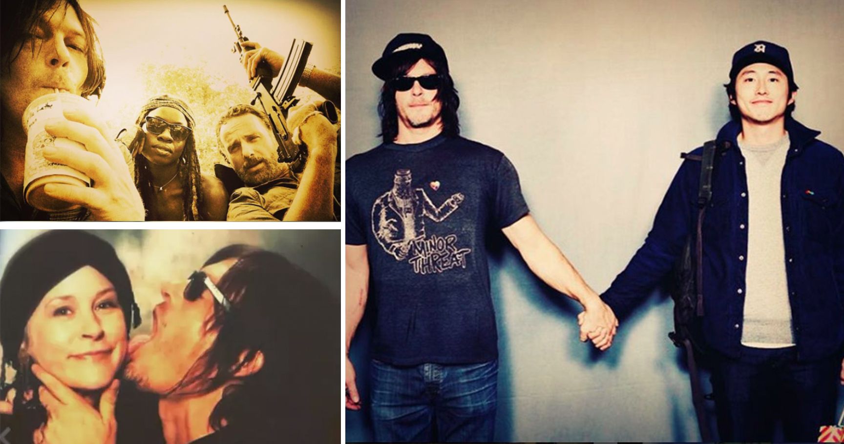 15 Awesome Behind The Scenes Photos Of The Walking Dead From Norman Reedus Instagram 4964