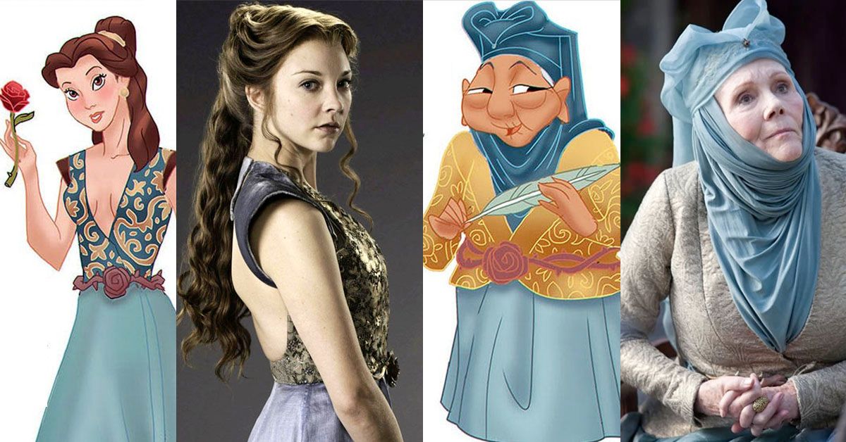 15 Disney Princesses Reimagined As Game Of Thrones Characters