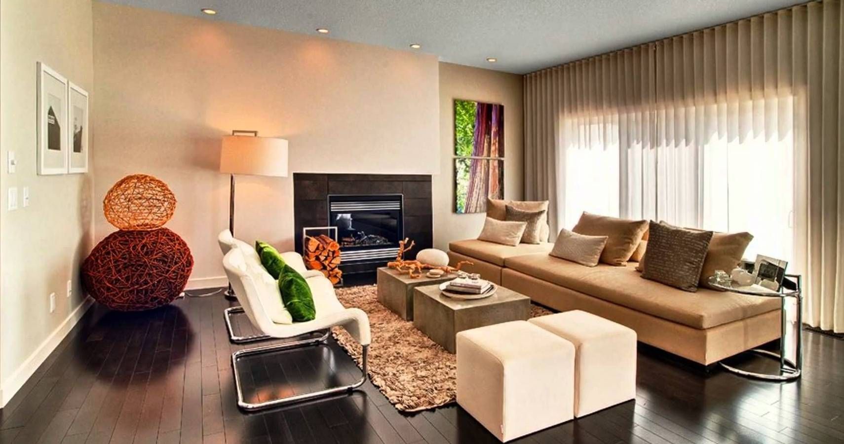 simple feng shui living room