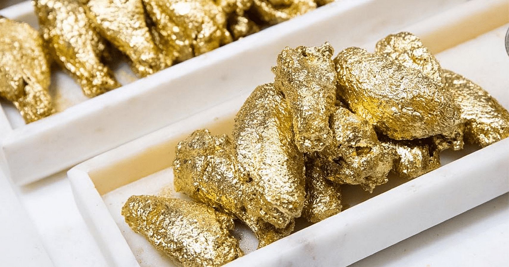 GoldDusted Entrees Have The Latest Food Trend TheThings