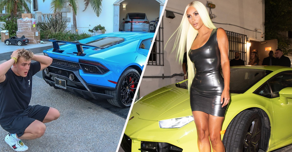 celebrities and their lamborghinis