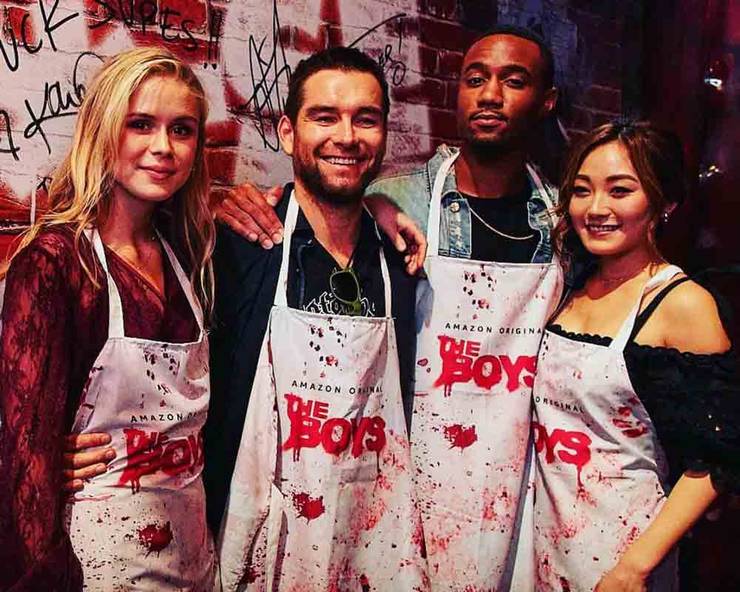 18 Behind The Scenes Pics Of The Boys Cast That Change Everything 18 Behind The Scenes Pics Of The Boys Cast That Change Everything