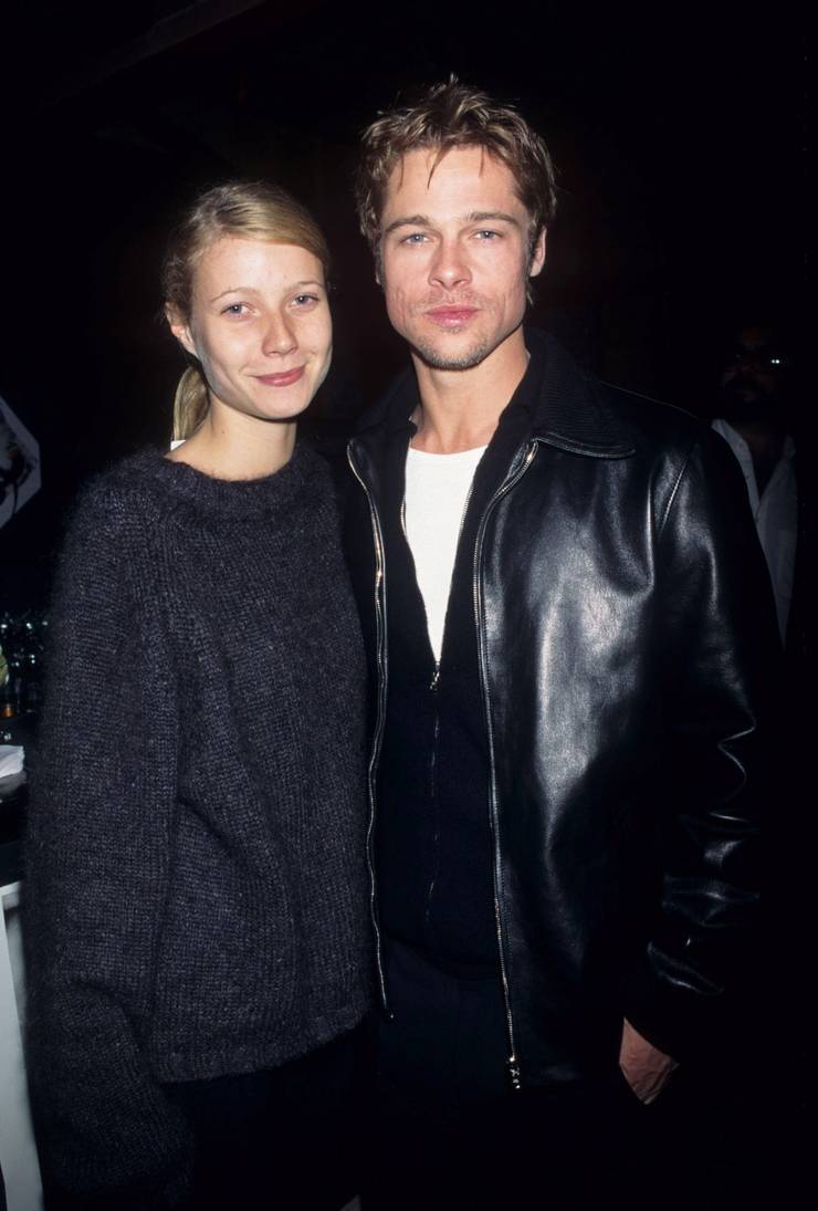 Gwyneth anche datato Brad Pitt, la sua costar nel 1995 Sette.'s Seven.