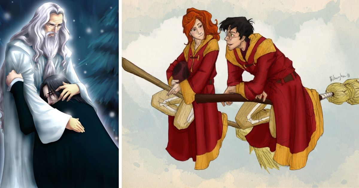 15 Fan Art  Pics Of Harry  Potter  Heroes That Would Make 