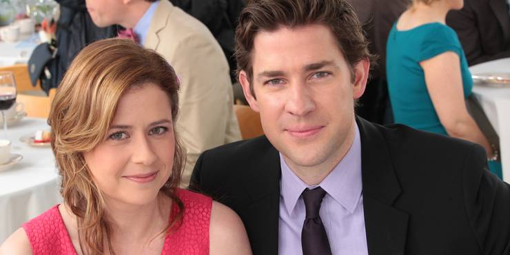 Jim und Pam im Serienfinale von The Office
