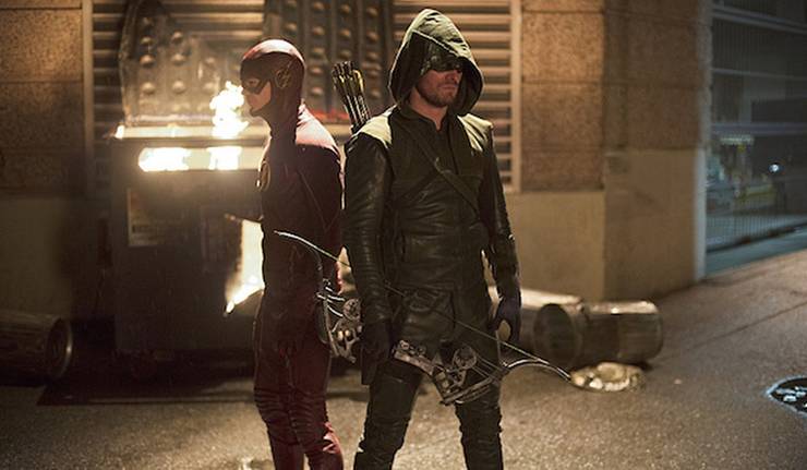 The Flash TV Arrow Barry Oliver Crossover