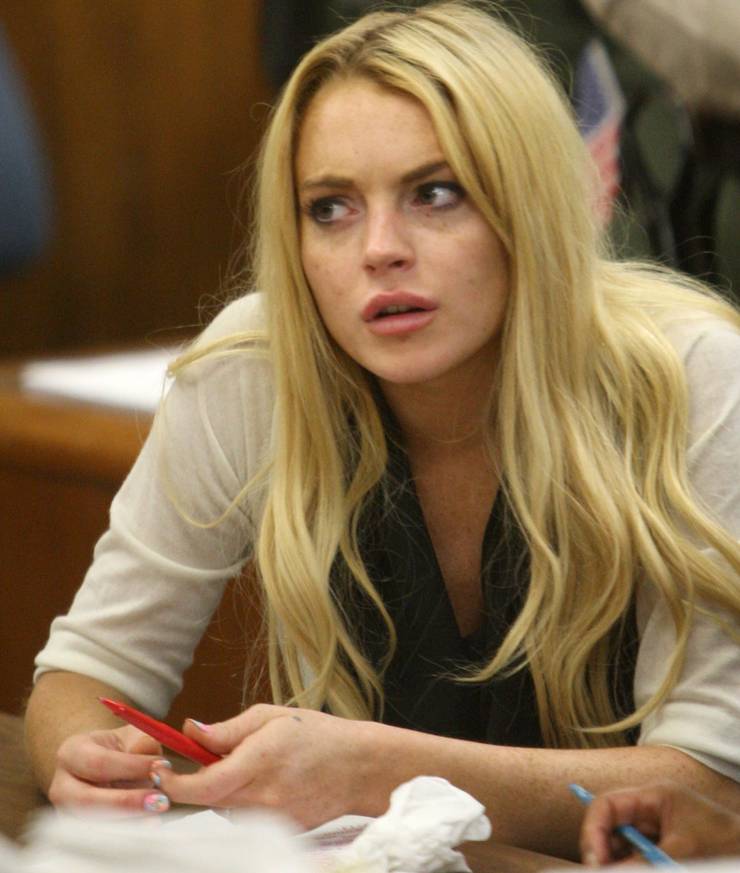 Lindsay Lohan vor Gericht