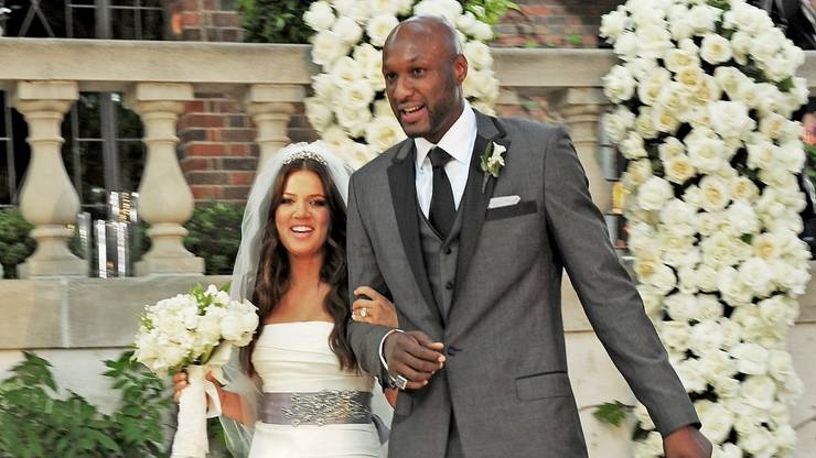 Lamar Odom ożenił się z Khloe Kardashian